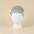 Bonnet souple doublé satin, coloris gris
