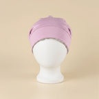 Bonnet satin sous hijab à bande, coloris rose