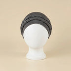 Bonnet en satin homme à nouer, coloris gris