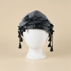 Bonnet en satin homme pour cheveux courts, coloris gris