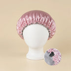 Bonnet en satin homme, coloris rose