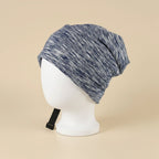 Bonnet en satin homme sport respirant, coloris bleu clair